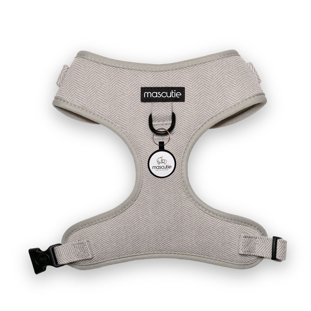 Arnés Tweed Gray + M-Tag