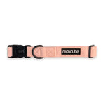 Collar Tweed Peach + M-Tag Slim