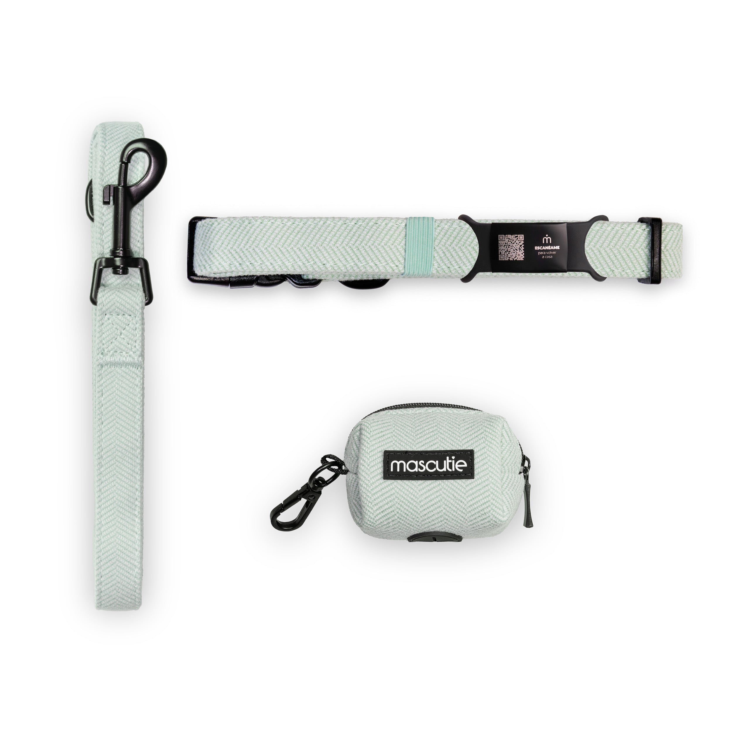 Kit Completo Collar Tweed I Mint